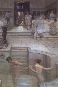 Alma-Tadema, Sir Lawrence A Favourite Custom (mk23) painting